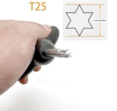 T25 Torque Wrench 40lbf Golf Sound Clicks Driver Clubs Fairway Hybrids