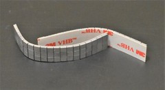 TxW Tungsten Swing Weight Tape 9-18 grams 3M VHB + Tungsten Chips head weight