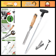Golf Grip Removal Tool & Tape Remover, V-Groove 12″ High-Carbon Steel Kit