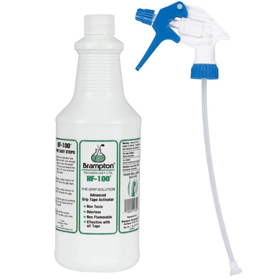 Brampton HF100 Grip Solvent Kit – Quart Bottle With Spray Nozzle
